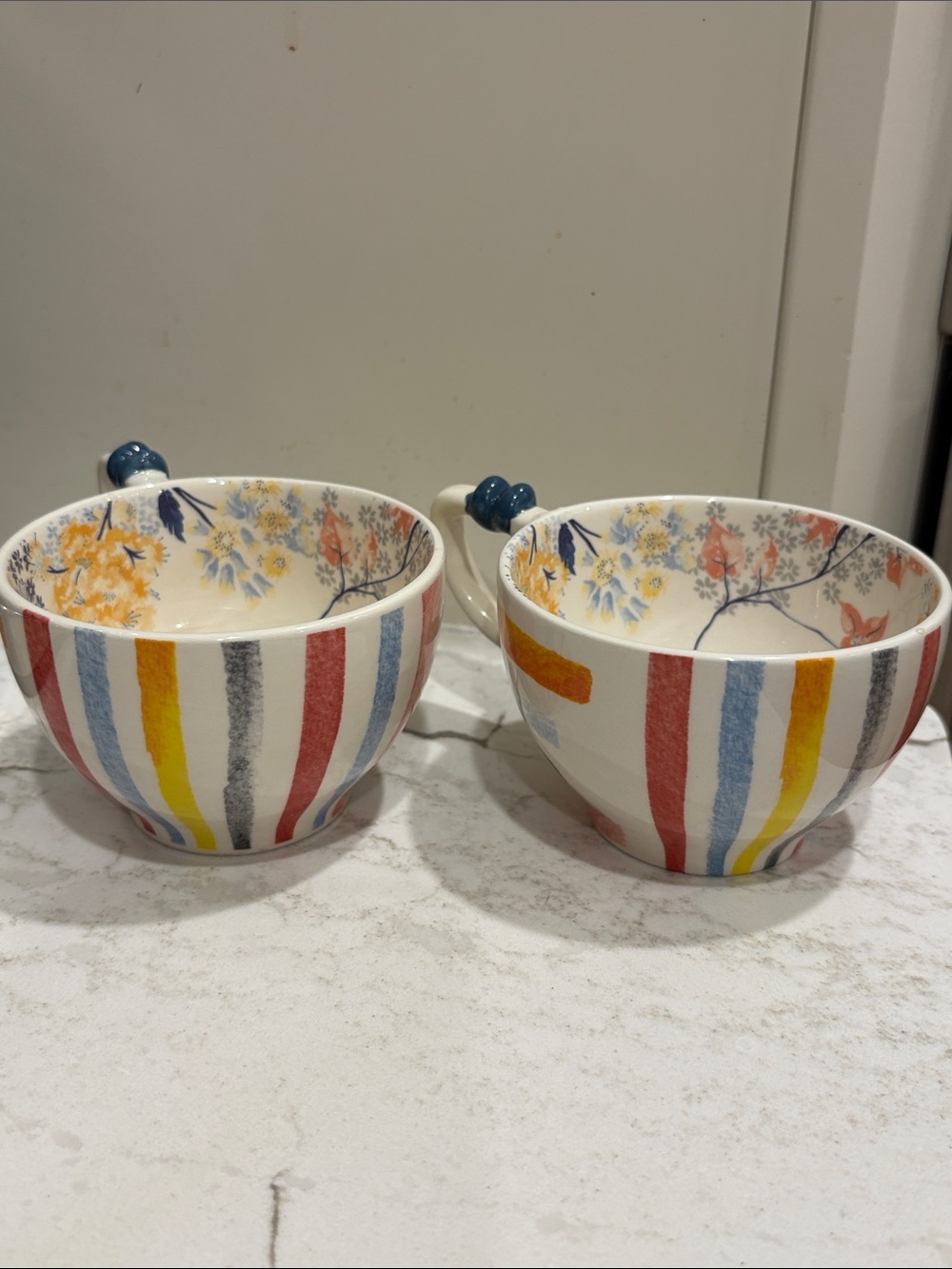 Anthropologie Dodi Teacups - Set of 2
